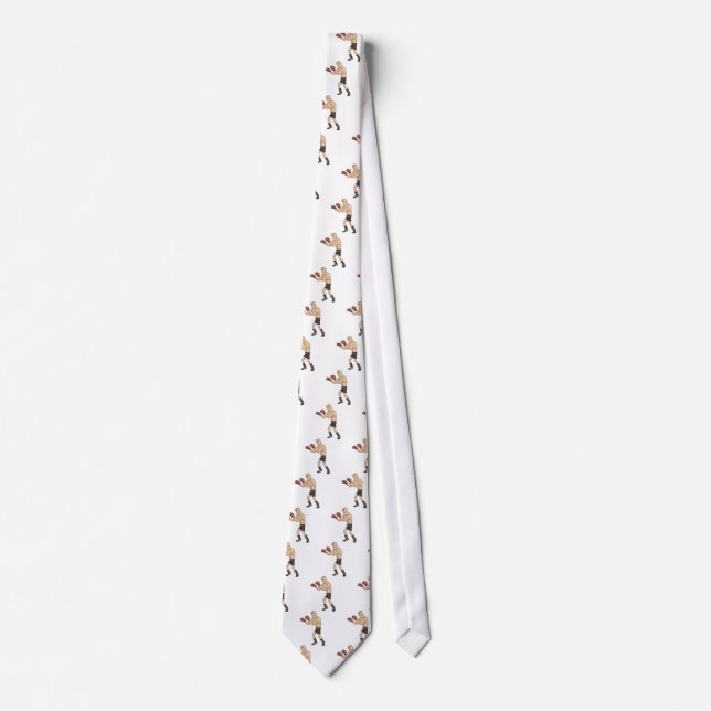 Corbata boxeador retro (Anverso)