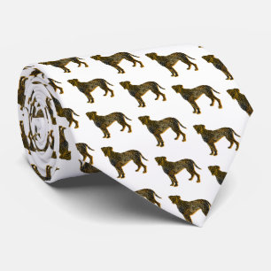 Corbata Boxer Dog Silhouette Halloween Cuello Blanco