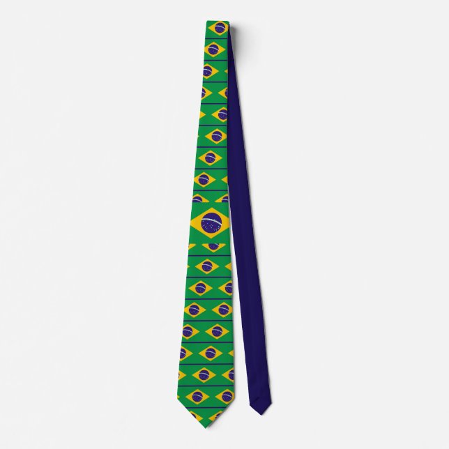 Corbata Brasil: Bandera de Brasil (Anverso)