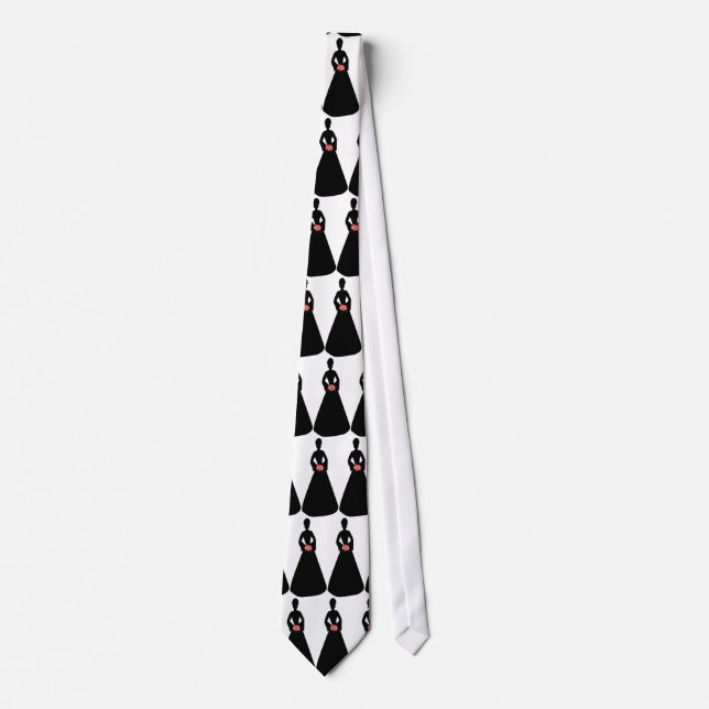 Corbata Bride Silhouette (Anverso)