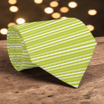Corbata Bright Green Color Stripes Necktie<br><div class="desc">This eye-catching necktie features a vibrant color with bold stripes,  perfect for adding a pop of energy to any outfit. Whether it's for a special occasion or everyday wear,  this stylish accessory is sure to make a statement.</div>