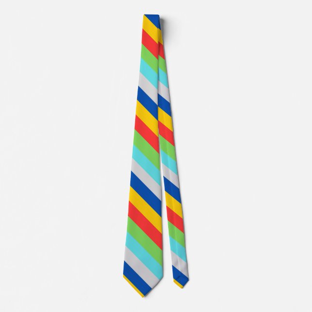 Corbata Bright Stripe Necktie (Anverso)