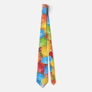 Corbata Brillante y colorido