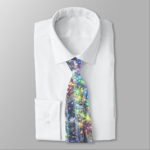 Corbata Brillo holográfico Glitter