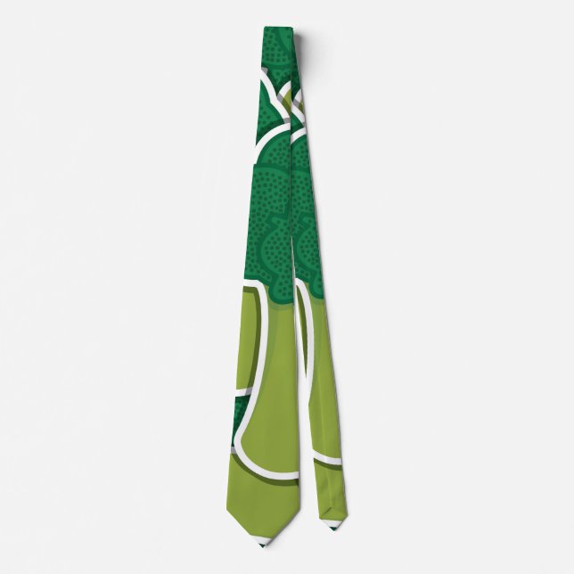 Corbata Broccoli funky (Anverso)