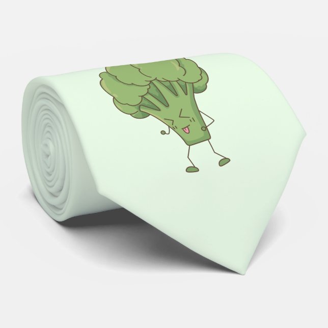 Corbata Broccoli Green Veggie (Enrollado)