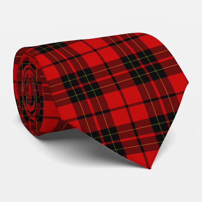 Corbata Brodie tartan (Enrollado)