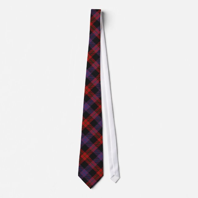 Corbata Brown Clan Tartan Tie (Anverso)