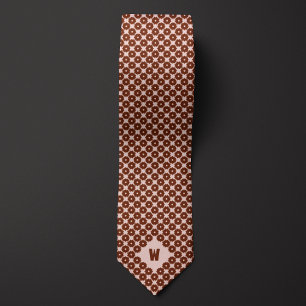 Corbata Brown Cog Casual