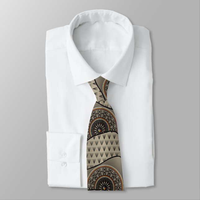 Corbata Búfalo que funciona con a Brown (Atado)