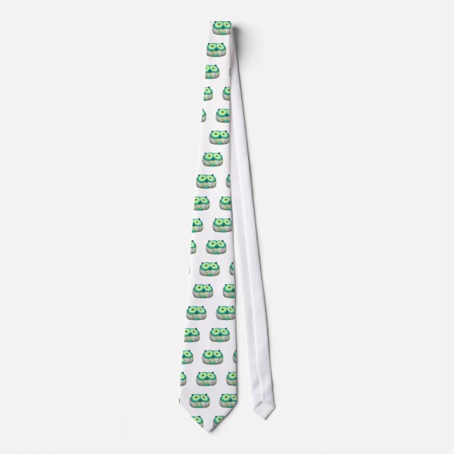 Corbata búho acuático delicado (Anverso)