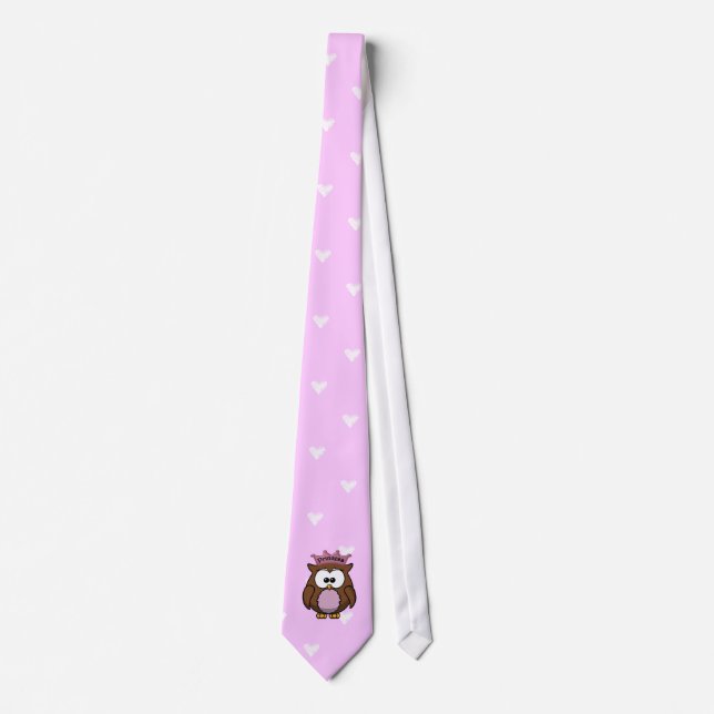 Corbata búho de princesa (Anverso)