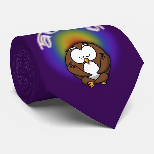 Corbata búho de yoga (Enrollado)