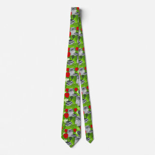 Corbata Búho en rosas rojas