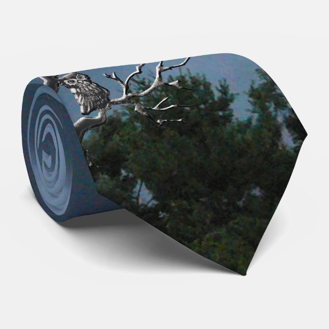 Corbata Búho espeluznante (Enrollado)