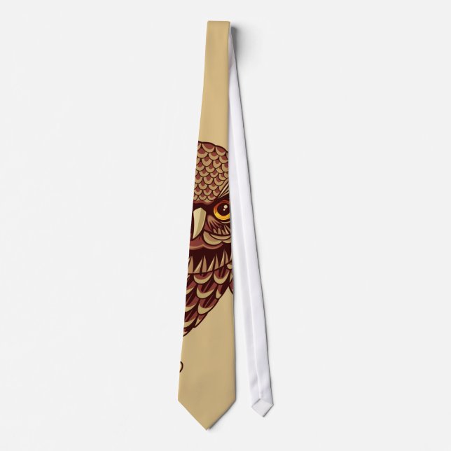 Corbata Búho Swooping (Anverso)
