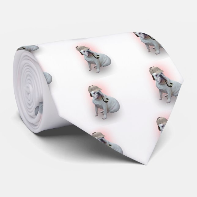 Corbata Bulldog inglés (Enrollado)