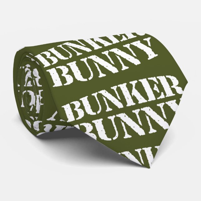 CORBATA BUNKER BUNNY (Enrollado)