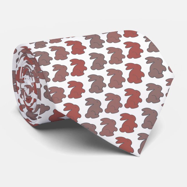 Corbata Bunnies Tie Armani Red (Enrollado)