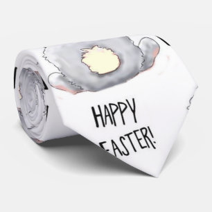 CORBATA ***BUNNY'S TAIL*** EASTER TIE