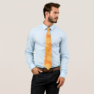 Corbata Burbujas en todas partes Naranja