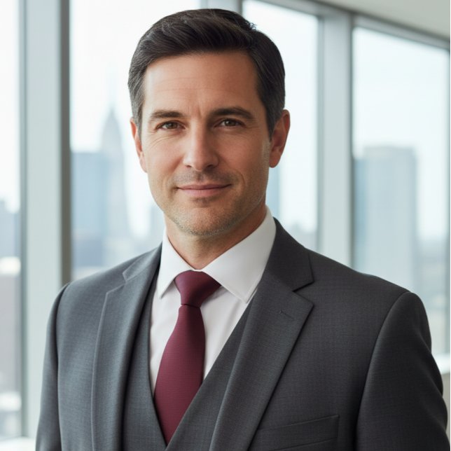 Corbata Burgundy (Subido por el creador)