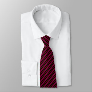 Corbata Burgundy con rayas diagonales