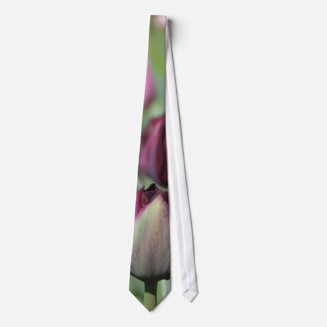 Corbata Burgundy Tulip tie (Anverso)