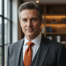 Corbata Burnt Orange