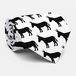 Corbata Burro en silueta