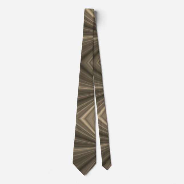 Corbata Burst dorada (Anverso)