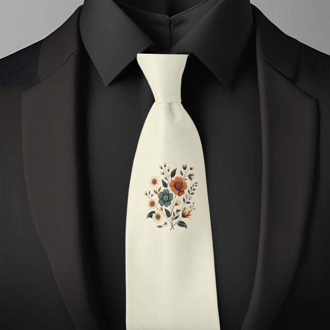 Corbata ButterCrema Floral Bouquet (Subido por el creador)