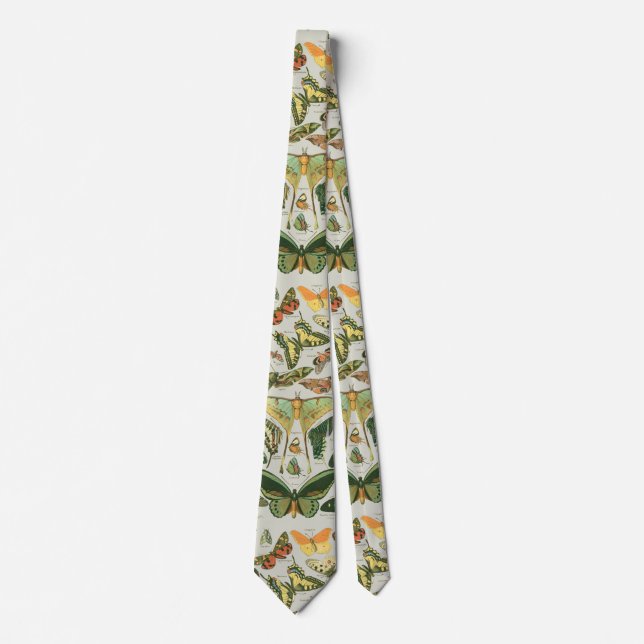 Corbata Butterfly Vintage Antiguo Butterflies Art (Anverso)