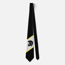 Caballeros vikings Guerreros mascota Necktie