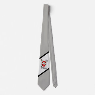 Corbata Caballeros vikings Guerreros mascota Necktie