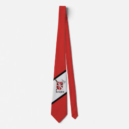 Corbata Caballeros vikings Guerreros mascota Necktie