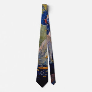Corbata Caballo Blanco de Paul Gauguin, Arte Antiguo Fino