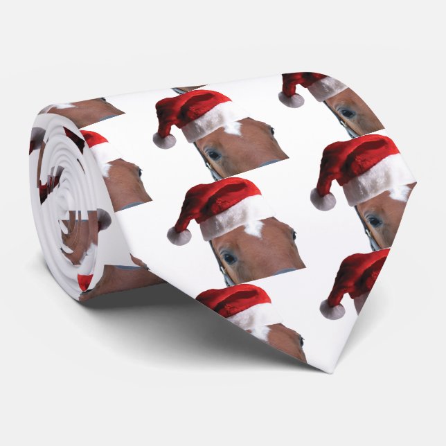 Corbata Caballo de navidades (Enrollado)