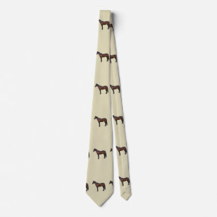 Corbata Caballo Morgan de Perfil