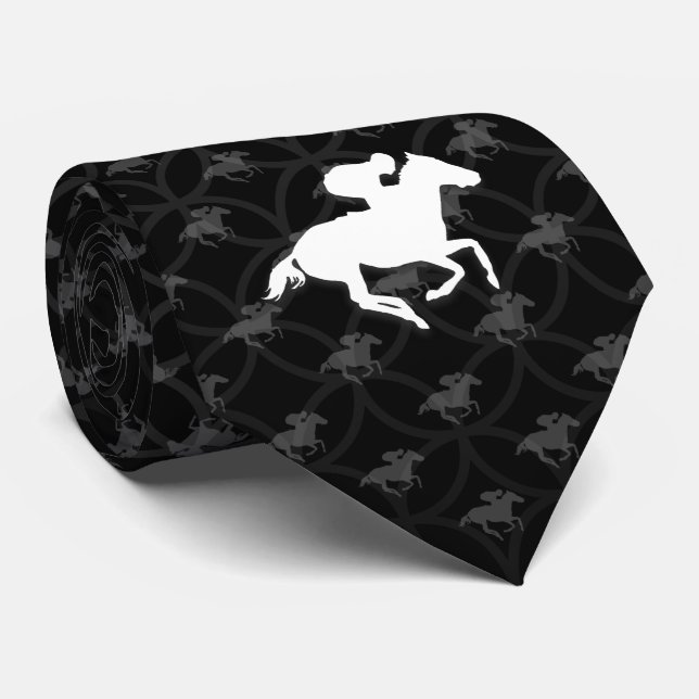 Corbata Caballo Raceing (Enrollado)