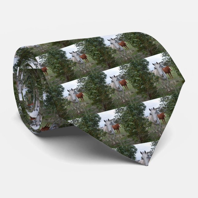 Corbata Caballos Peekaboo, (Enrollado)