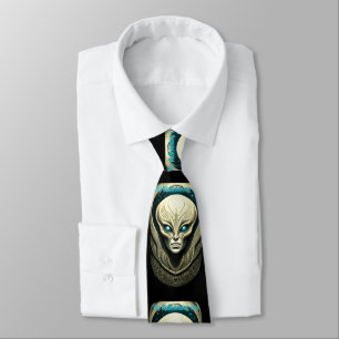 Corbata Cabeza de cráneo de Alien Thunder_Cove