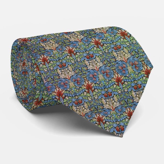 Corbata Cabeza de serpiente de William Morris (Enrollado)