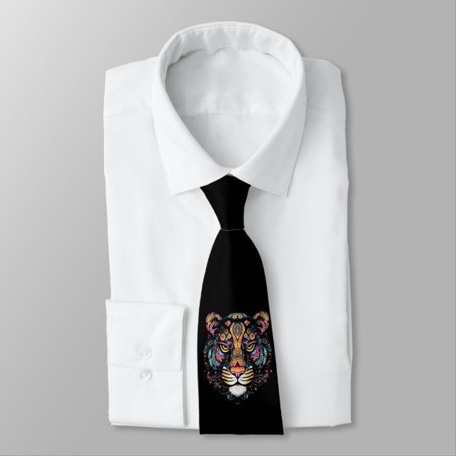 Corbata Cabeza de tigre (Atado)