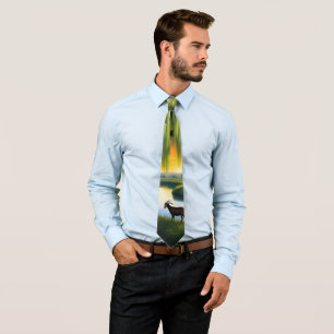 Corbata Cabra bajo el sauce