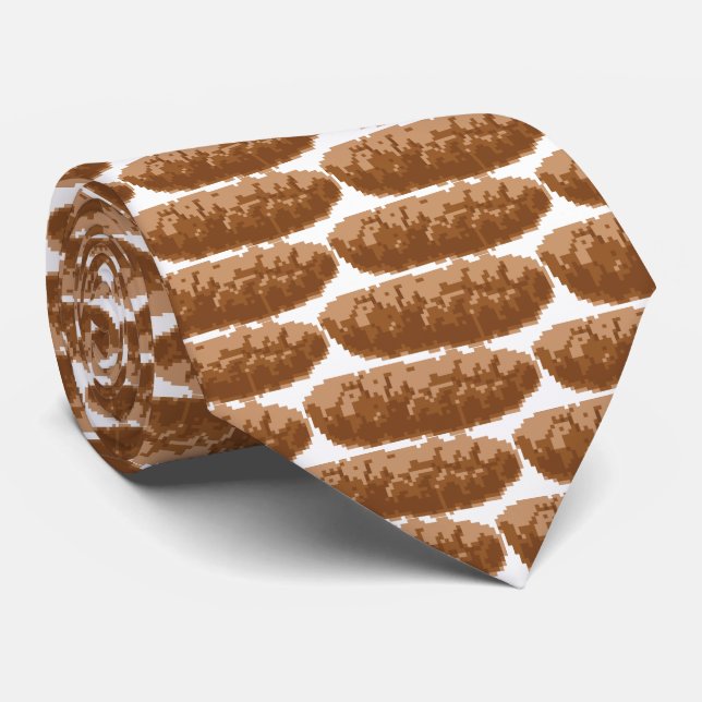 Corbata Caca de píxeles de 8 bits (Enrollado)