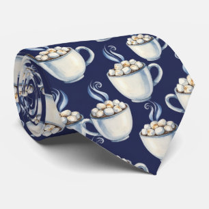Corbata Cacao de Medianoche – Invierno Acogedor