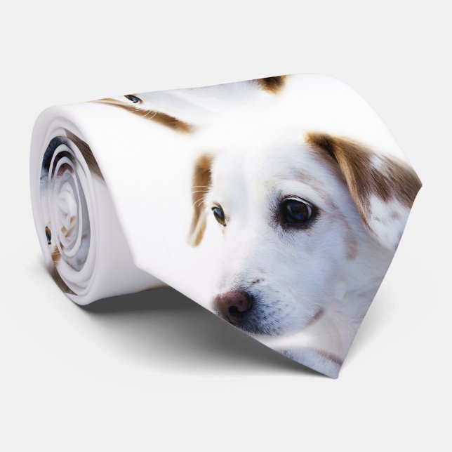 Corbata Cachorro Adorable (Enrollado)