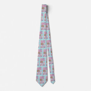 Corbata Cachorro Foxhound inglés americano Feliz Pascua