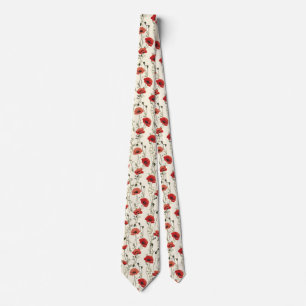 Corbata Cachorros en crema